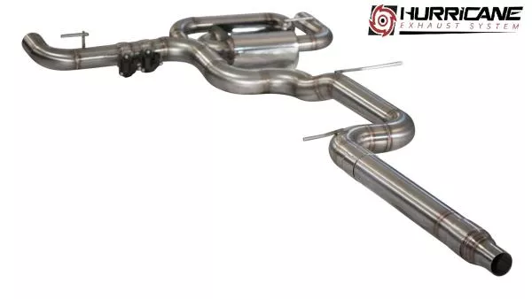 Hurricane Exhaust 3.5" ECE Klappenanlage für Seat Leon FR 190PS OPF V2
